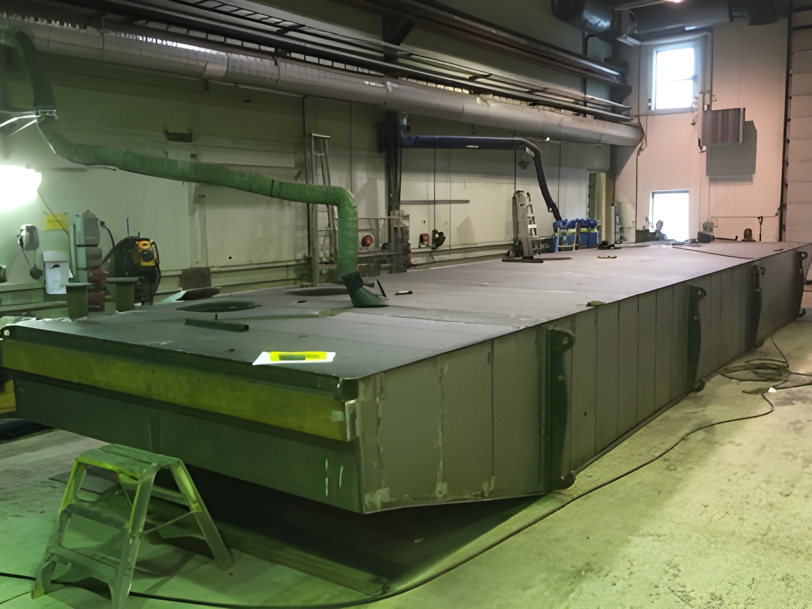 Barges for deck cargo